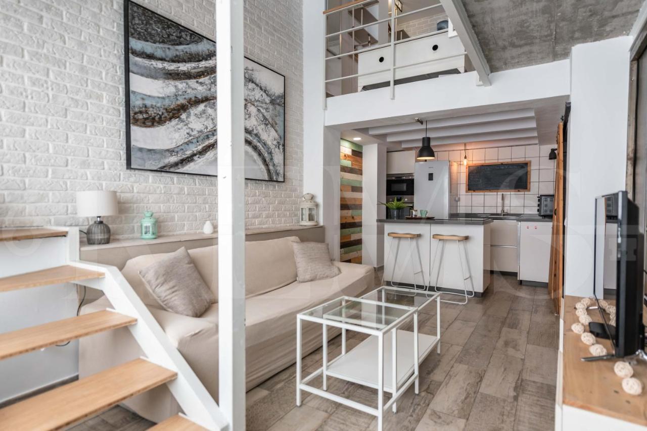 Bright Duplex Loft Next To The City Center By Rems Málaga Exterior foto